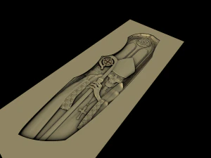 the basis of the handle of the knife 3D Print Model