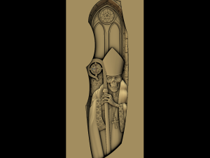 the basis of the handle of the knife 3D प्रिंट मॉडल