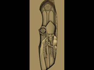 the basis of the handle of the knife 3D Print Model