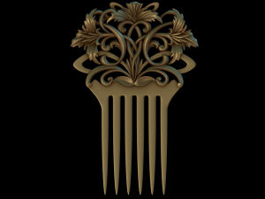 comb Modelo de Impressão 3D
