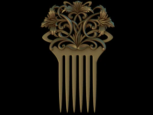 comb 3D Print Model