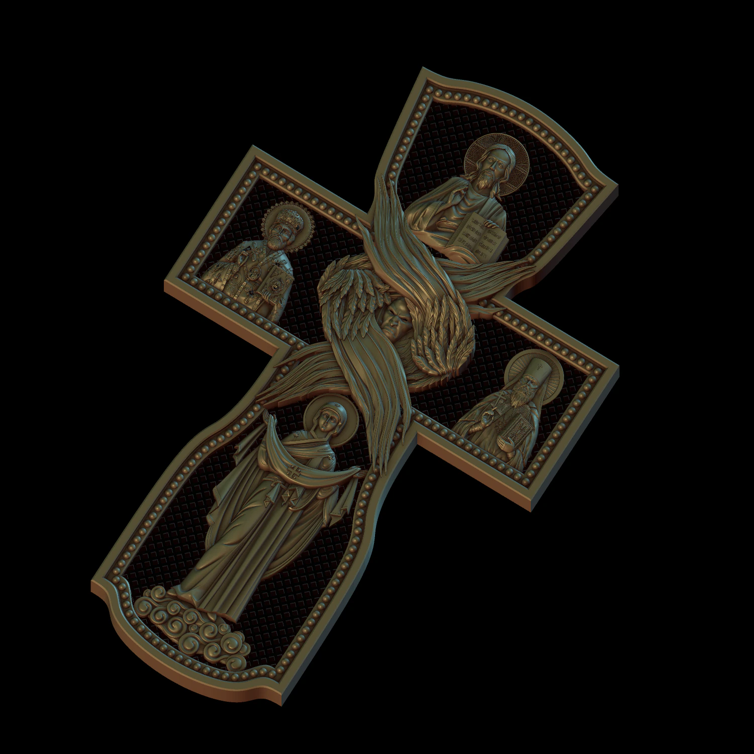 cheruwim 3D Print Model .c4d .max .obj .3ds .fbx .stl .blend 