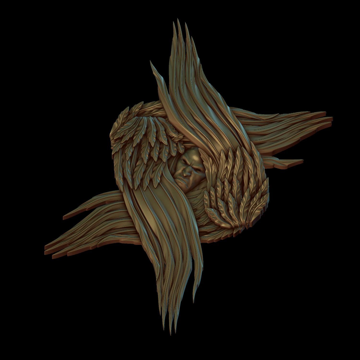 cheruwim 3D Print Model .c4d .max .obj .3ds .fbx .stl .blend 