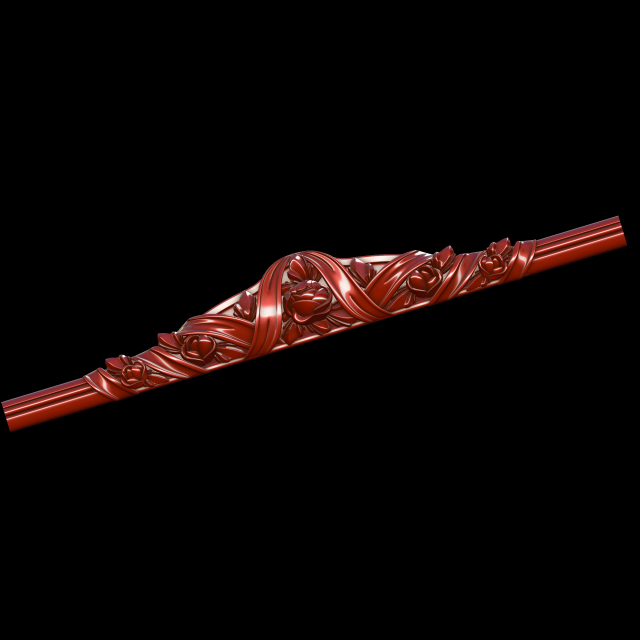 decor rose 3D Print Model .c4d .max .obj .3ds .fbx .stl .blend 