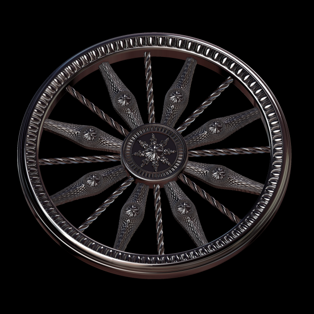 wheel of fortune Modèles 3D en vedette .c4d .max .obj .3ds .fbx .stl .blend 