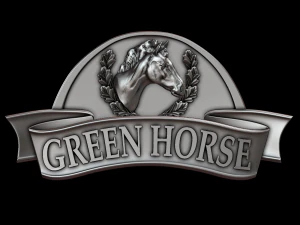 green horse 3D Print Model