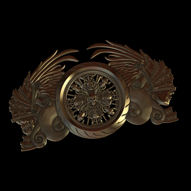 2223 3D Print Model .c4d .max .obj .3ds .fbx .stl .blend 
