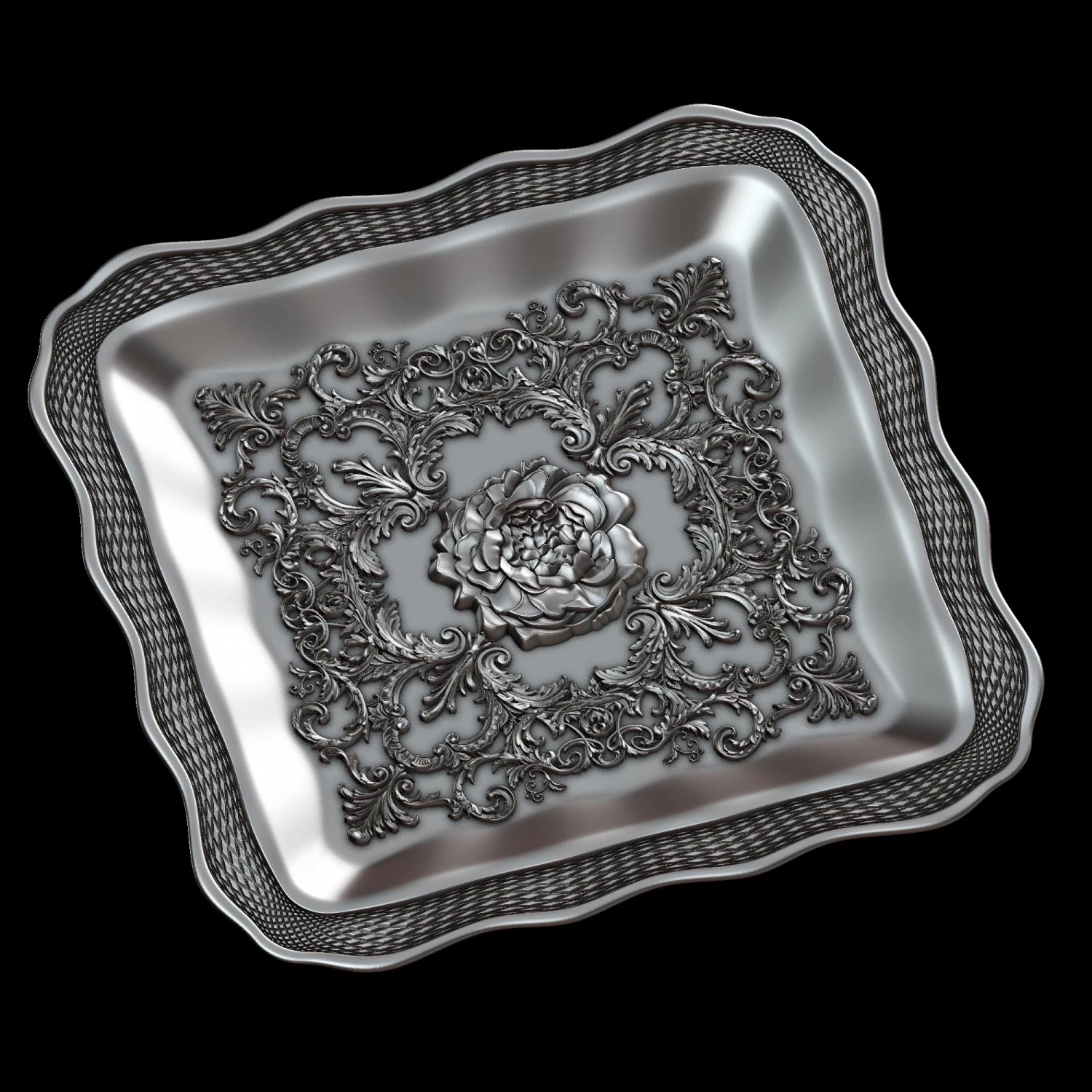 4 in 1 3D Print Model .c4d .max .obj .3ds .fbx .stl .blend 
