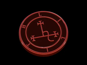 o selo de Lilith Modelo de Impressão 3D