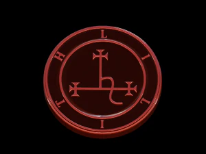 the seal of lilith 3D Print Model