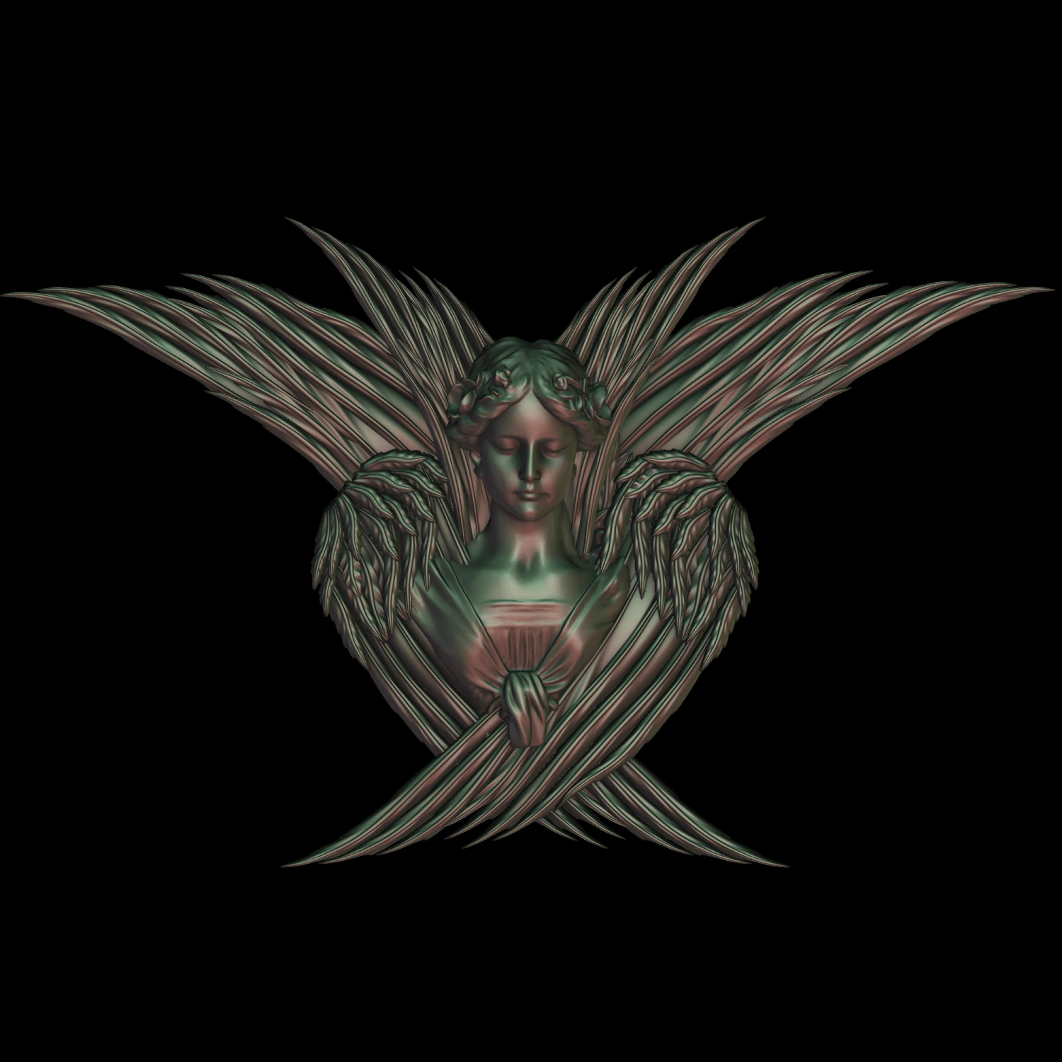 her 3D Print Model .c4d .max .obj .3ds .fbx .stl .blend 