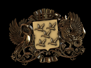 coat of arms of cheboksary Modelo de Impressão 3D