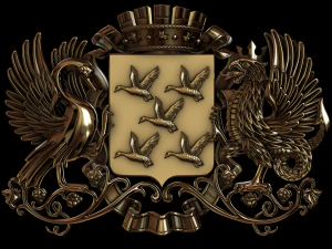 coat of arms of cheboksary 3D Print Model