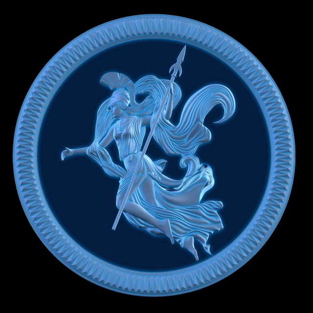 a chick with a spear 3D-Druckmodell .c4d .max .obj .3ds .fbx .stl .blend 