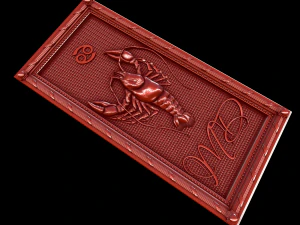 拿着矛的小鸡 3D 打印模型