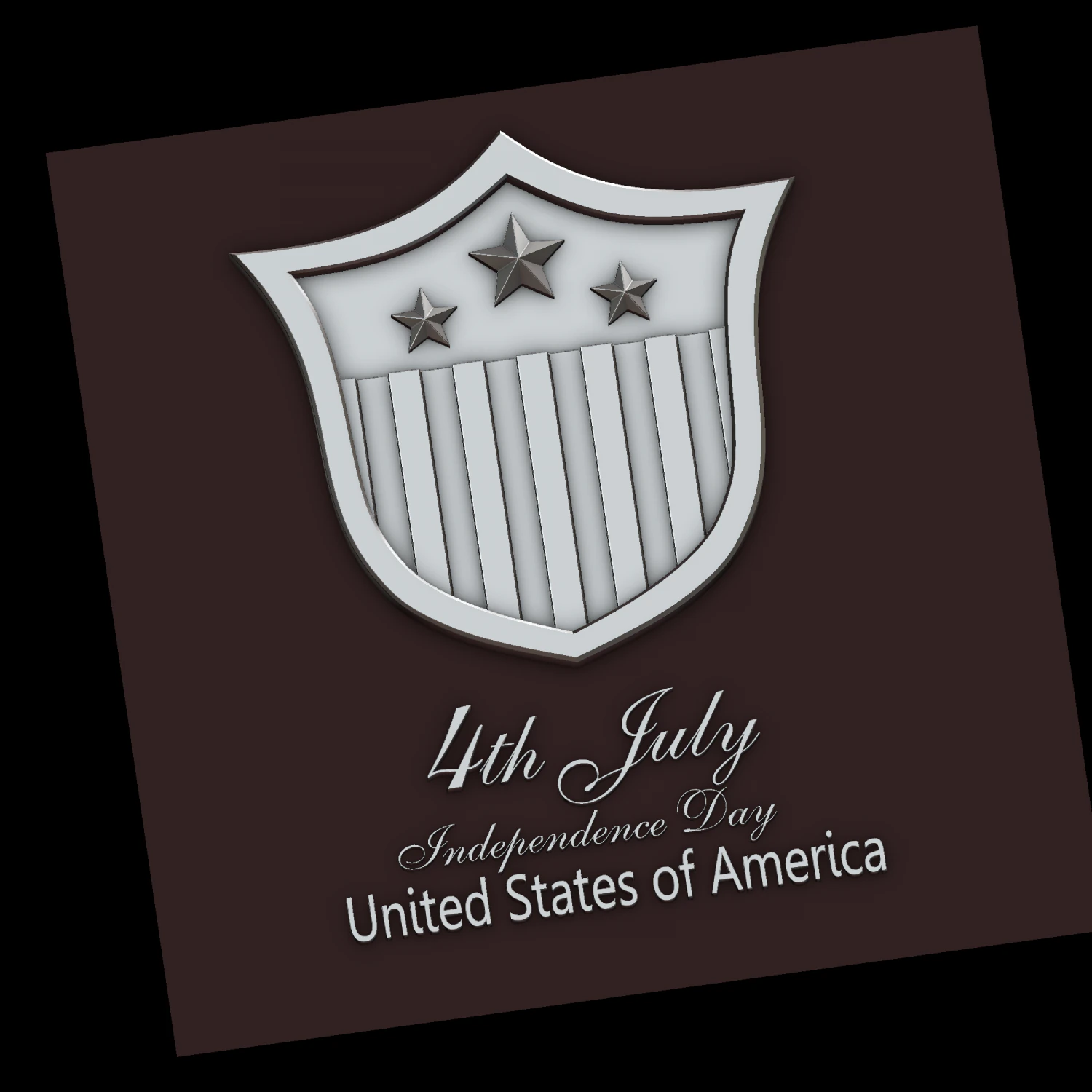 independence 4th july independence day 3D Print Model .c4d .max .obj .3ds .fbx .stl .blend 