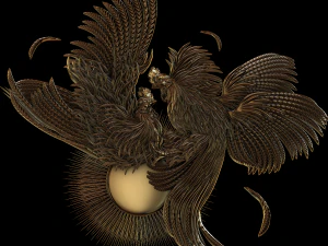 проект петуха 3D Принт Модель