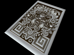 indian face Model do druku 3D