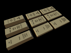 gold 9 Modèles 3D en vedette