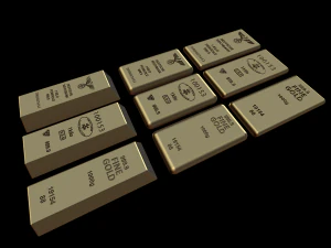 altın 9 3D Baskı Modeli