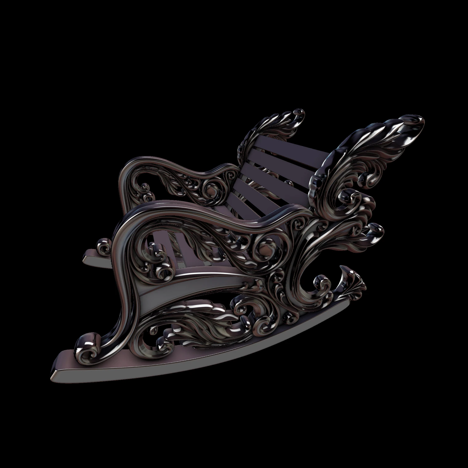 chair 5 3D Print Model .c4d .max .obj .3ds .fbx .stl .blend 