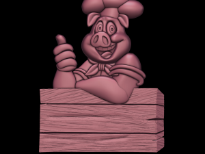 pig 1 3D Принт Модель