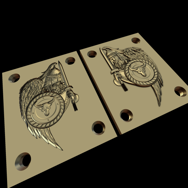 for leather stamping Modelo de impresión 3D .c4d .max .obj .3ds .fbx .stl .blend 