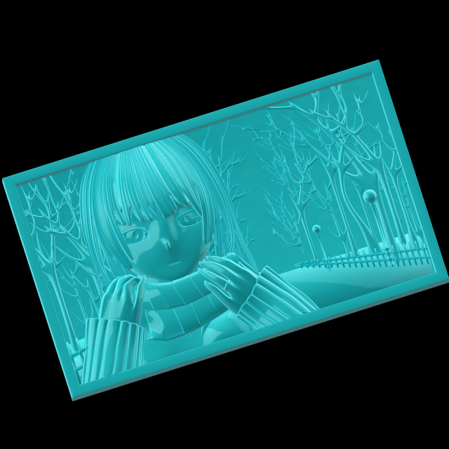 fnime panno 3D Print Model .c4d .max .obj .3ds .fbx .stl .blend 