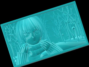 фниме панно 3D Принт Модель