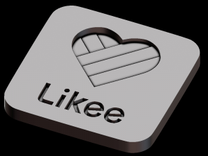 likee relief 3D Print Model