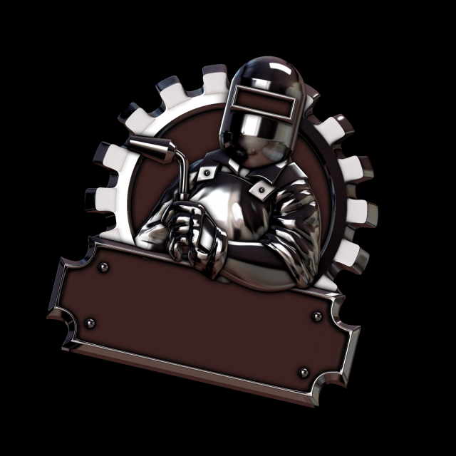 welder 3Dプリントモデル .c4d .max .obj .3ds .fbx .stl .blend
