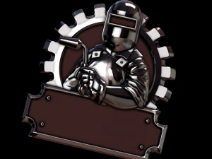 kaynak&ccedil;ı 3D Baskı Modeli