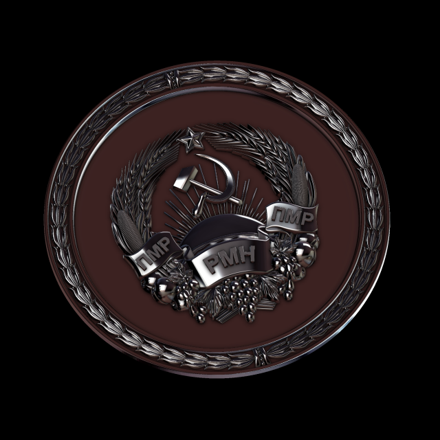 gerb Model do druku 3D .c4d .max .obj .3ds .fbx .stl .blend 