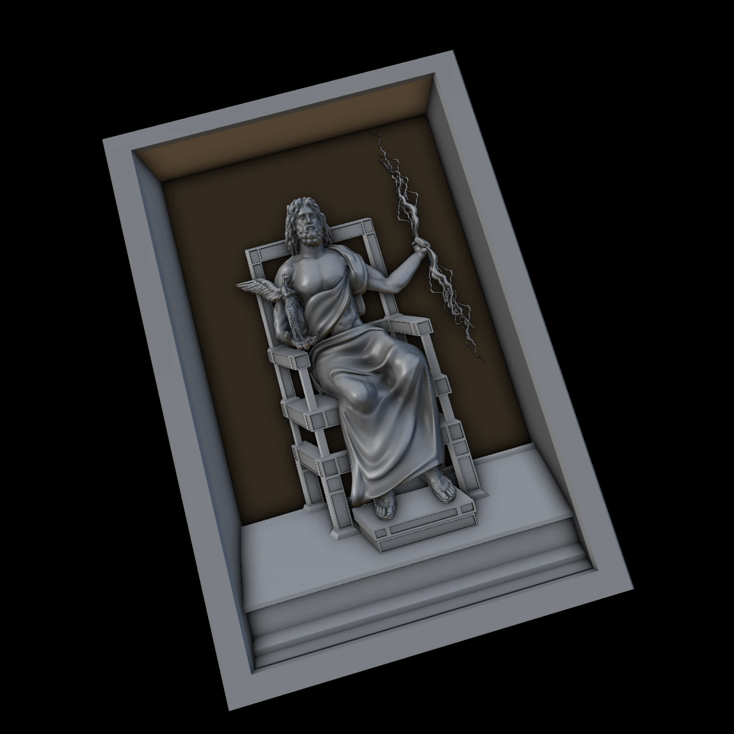 zevs 3D Print Model .c4d .max .obj .3ds .fbx .stl .blend 