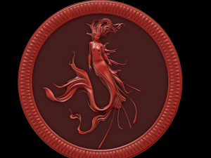 mermaid Modello di stampa 3D