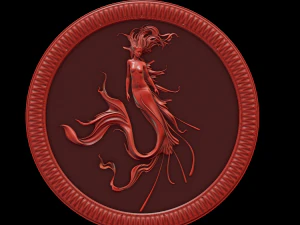 mermaid 3D Print Model
