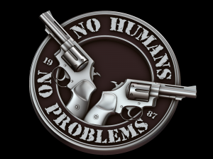 no humans no problems Model Cetak 3D