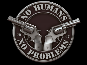 no humans no problems Model Cetak 3D