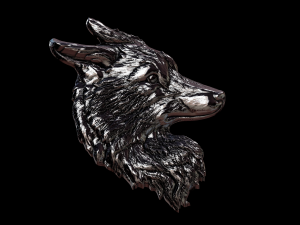 fox 3D Print Model