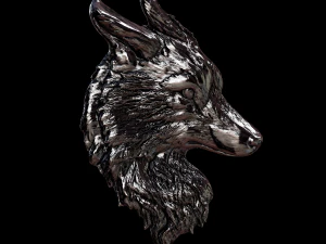 fox 3D Print Model