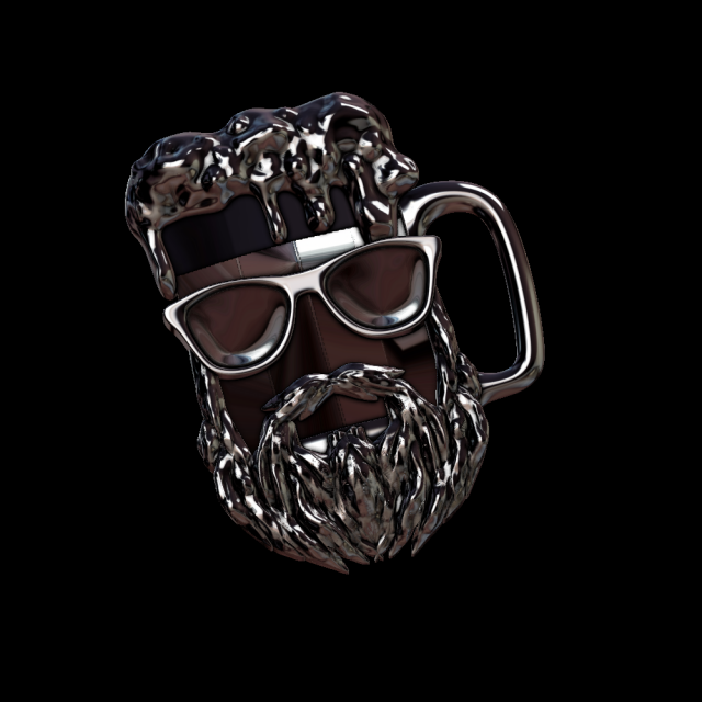 beer Modelo de Impressão 3D .c4d .max .obj .3ds .fbx .stl .blend 