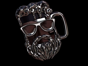 beer 3Dプリントモデル