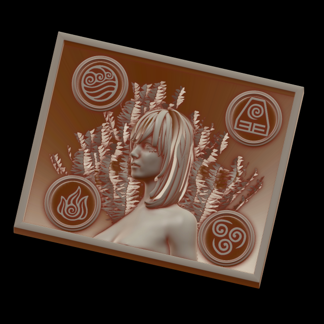 baba in tops 3D Print Model .c4d .max .obj .3ds .fbx .stl .blend 