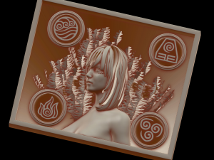 baba in tops Model do druku 3D