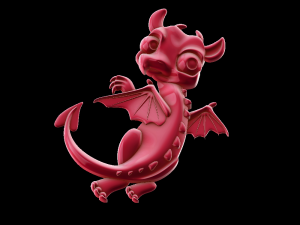 drakon 3Dプリントモデル