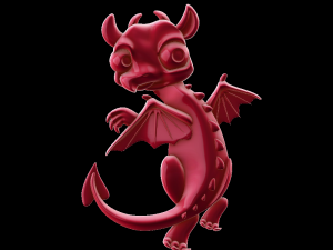 drakon 3Dプリントモデル