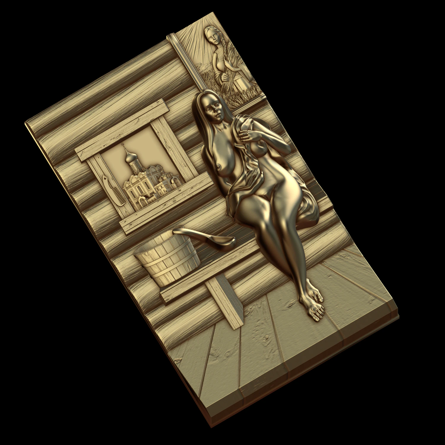relief 3D Print Model .c4d .max .obj .3ds .fbx .stl .blend 
