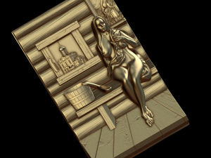 relief 3D-printmodel