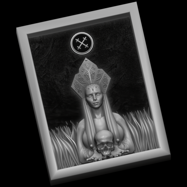 relief mara 3D-Druckmodell .c4d .max .obj .3ds .fbx .stl .blend 
