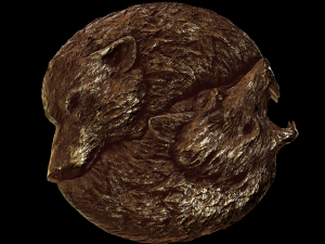 relief volf 3D 打印模型
